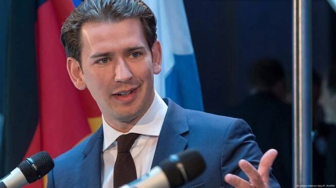 Sebastian Kurz meets Angela Merkel