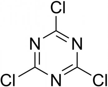 Soubor:Cyanuric chloride.png