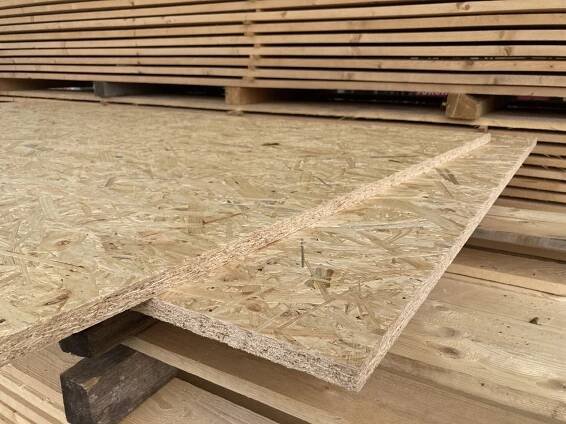 Velkoformátové OSB desky - 10×1250 mm - délka 2,5 m