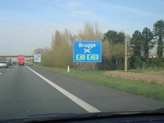 konec dálnice A17 u Brugg