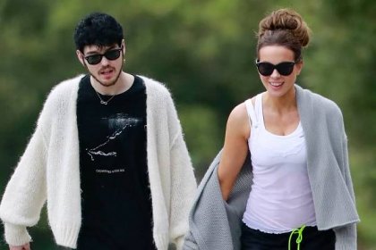 Kate Beckinsale snapped with new boy toy