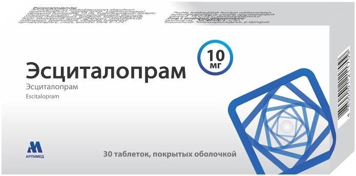 Escitalopram, 10mg tablets