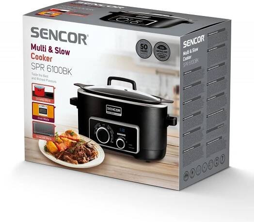 SPR 6100BK Pomalý hrnec SENCOR | AVTechnik.cz 