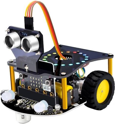 Keyestudio KS0426 KS0426 Arduino Micro bit mini chytré robot. auto (bez micro:bit V2)