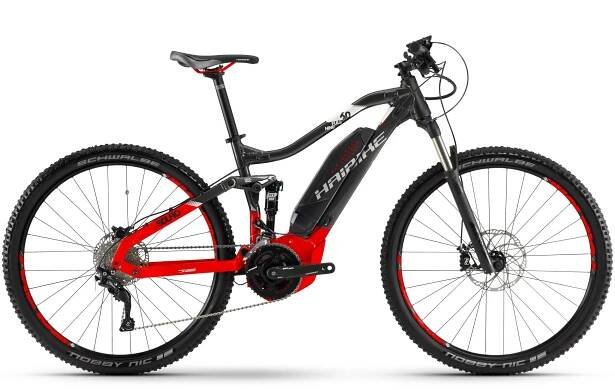 Haibike SDURO FullNine 6.0 Anthracite/red/white model 2018 - Sportovna