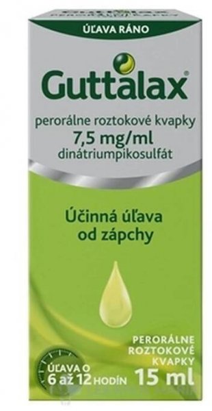 Guttalax kvapky 15 ml