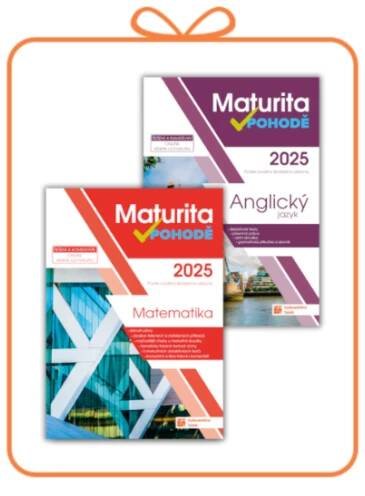 Balíček Maturita v pohodě - Matematika + Anglický jazyk 2025