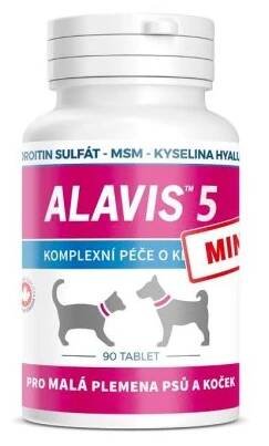 Alavis 5 Mini Kloubní výživa pro malé psy a kočky 90 tbl