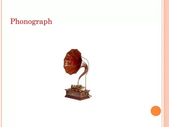 Phonograph
 