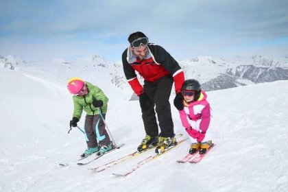 Jak naučit děti lyžovat?