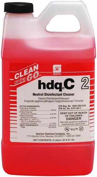 Spartan Chemical Company hdq C 2, 2 LITER 4/CS