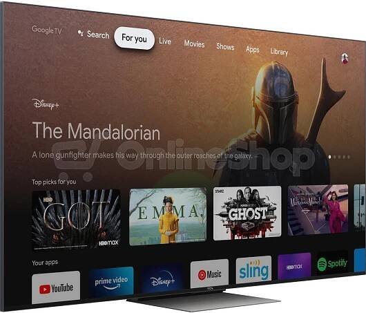 UHD QLED TV TCL 55C835