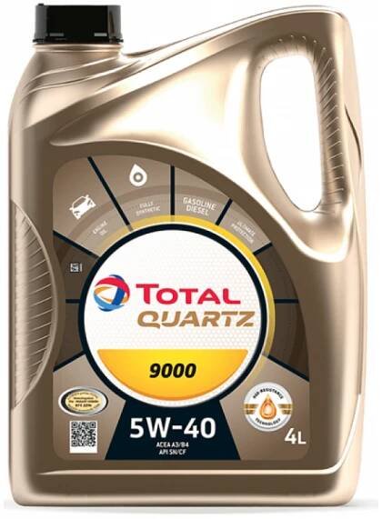 Total Quartz Motorový olej 9000 5W-40, 4 l