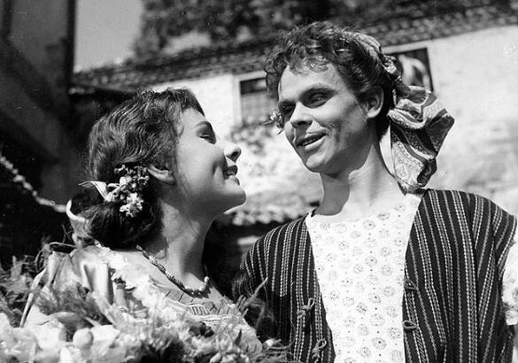Labakan - Z filmu - Jana Rybářová, Eduard Cupák