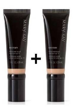 Mary Kay CC krém s ochranným faktorem SPF 15 1+1 odstín: Light to Medium