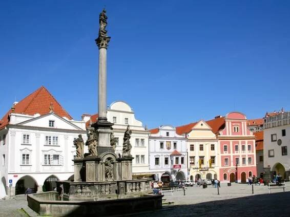 Středověké město Český Krumlov (Unesco), Jižní Čechy, Česká republika — Stock obrázek