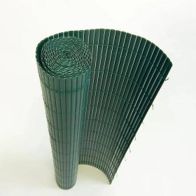 Rohož oboustranná PVC imitace bambusu zelená 1 x 3 m
