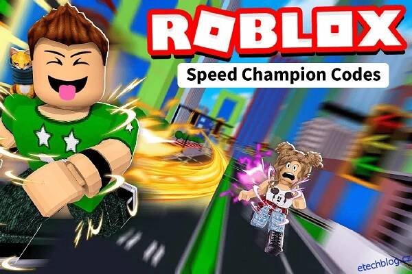Kódy Roblox Speed Champions: Uplatněte nyní