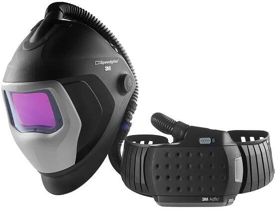 3M Speedglas 9100 Air Helmet With Adflo Respirator