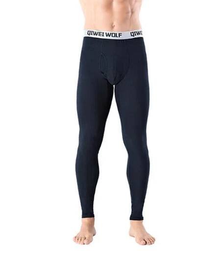 Pánské měkké zateplené spodní prádlo teplá zima Long Johns zeštíhlující teplé legíny pro muže