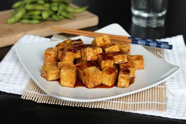 Sweet Soy Glazed Tofu