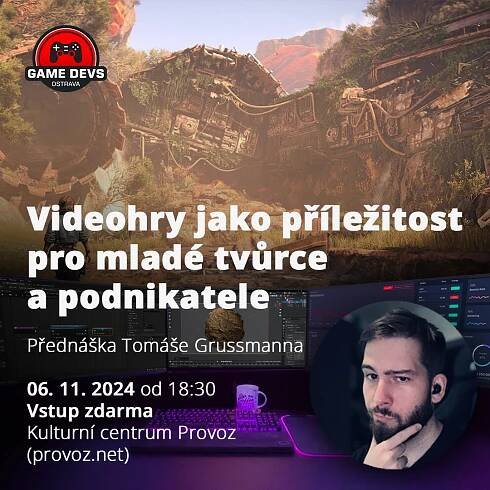 Game Devs Ostrava - komunita herních tvůrců