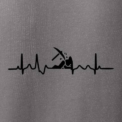 Ekg horník - Pure dámské triko