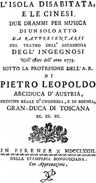Soubor:Gennaro Astarita - Le cinesi - titlepage of the libretto - Florence 1773.png