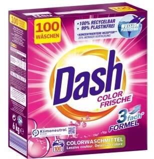 Dash prášek na praní barevného prádla 100 dávek, 6 Kg