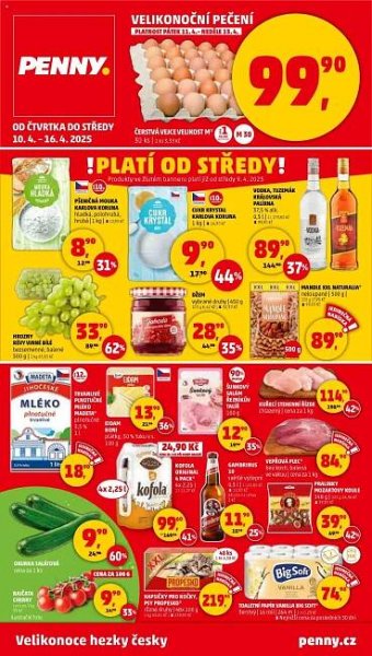 PENNY leták od 10.04.2025 || Akční leták od čtvrtka