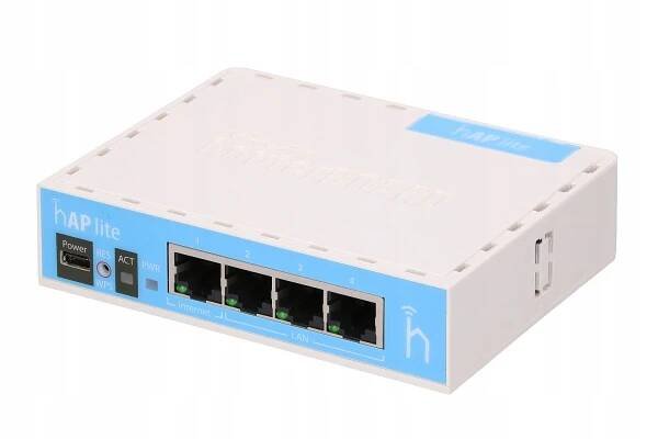 Směrovač MikroTik RB941-2nD 802.11n (Wi-Fi 4) Obsahuje baterie ne