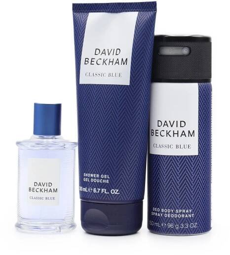 DAVID BECKHAM Classic Blue EdT Set 400 ml