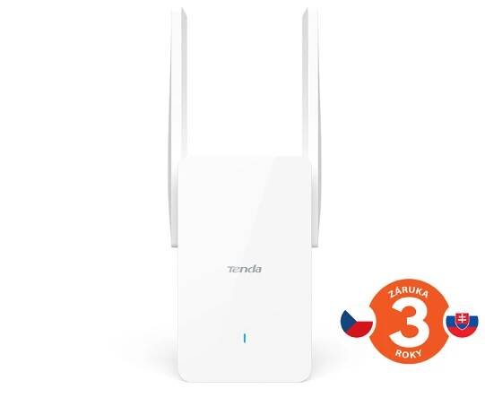 COMFOR - Tenda A33 - WiFi Range Extender AX3000 WiFi 6, opakovač 2976 Mb/s, 1x GLAN 1 Gb/s, WPS,2x 5dBi, WPA3