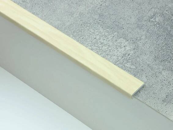 Schodová hrana Legno 10 javor samolepicí 24,5x9 mm skladem 270 cm doprodej
