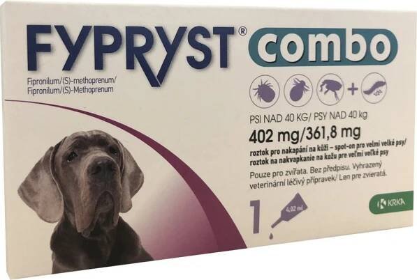 Fypryst Combo Spot-on Dog XL nad 40 kg 1 x 4,02 ml