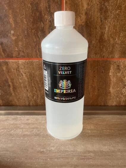 Imperia Beznikotinová báze Zero Velvet PG20/VG80 0mg 1000ml