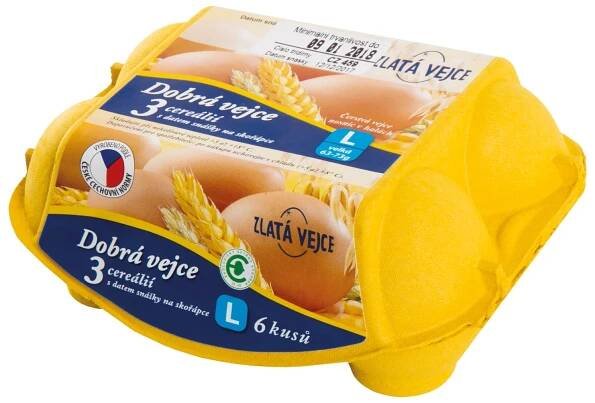 Dobrá vejce 3 cereálií