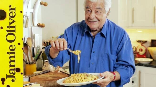 Spaghetti Carbonara jak je dělal Antonio Carluccio