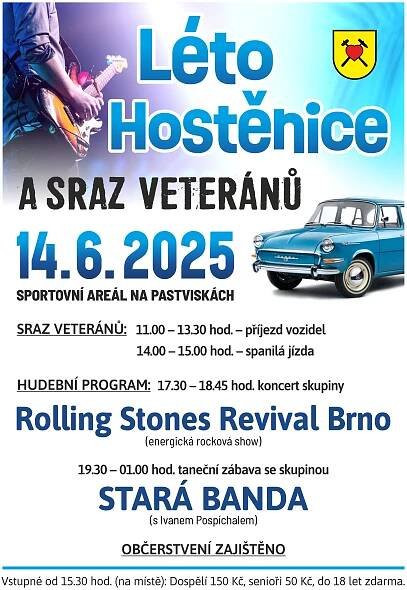 Pozvání do Hostěnic - Léto Hostěnice