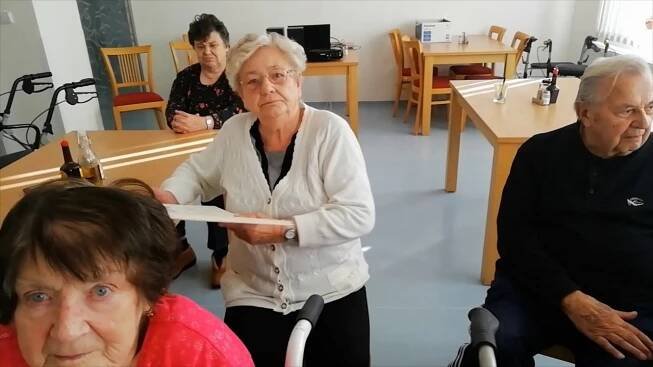 Video pohádka a básničky z DS František v Náměšti na Hané