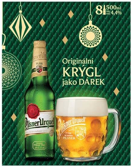 Pivo Pilsner Urquell - dárkové balení levně | Kupi.cz