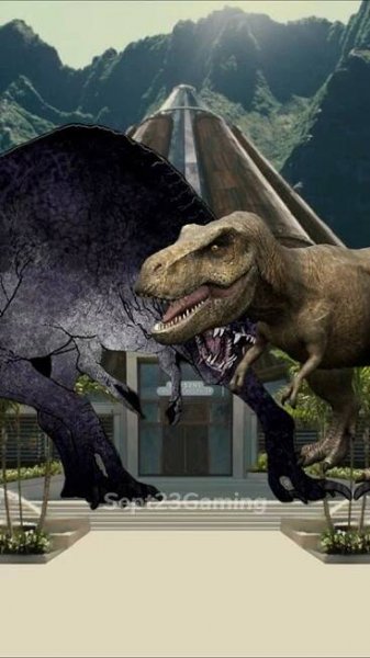 D Rex vs Jurassic Park, Jurassic Fallen Kingdom, Jurassic World Dominion