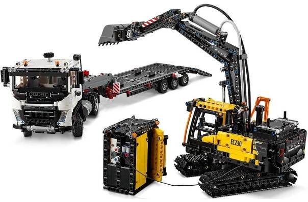 LEGO Technic 42175 Nákladní auto Volvo FMX a elektrický bagr Volvo EC230 EAN (GTIN) 5702017584096