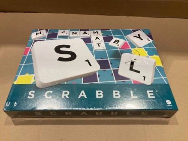 Společenská hra Scrabble Originál CZ - undefined