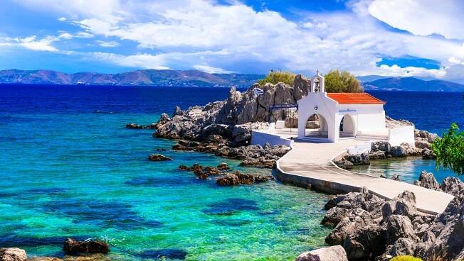 church agios isidoros chios island