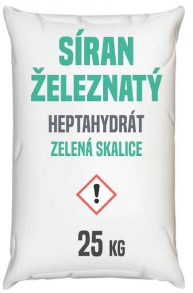 Síran železnatý heptahydrát, antimech, zelená skalice 5 kg