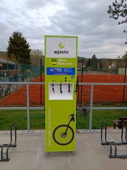 Nabíjecí stanice pro elektrokola Babylon foto 2