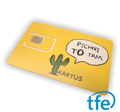 SIM karta Kaktus vhodná do iQGSM