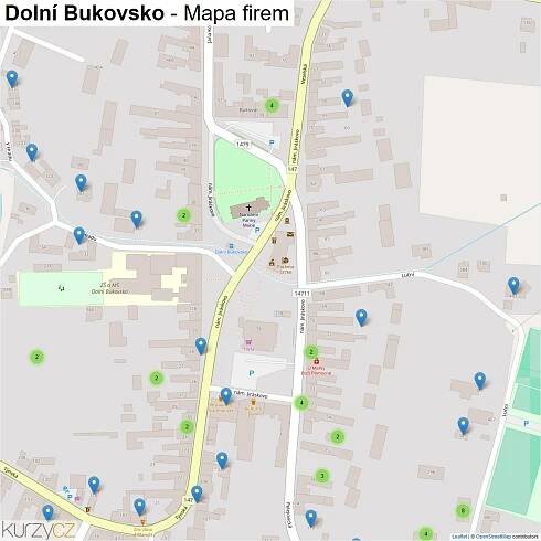 Dolní Bukovsko - mapy | Kurzy.cz