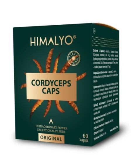 Himályo Cordyceps Caps 60 ks - Zdraví bez léků